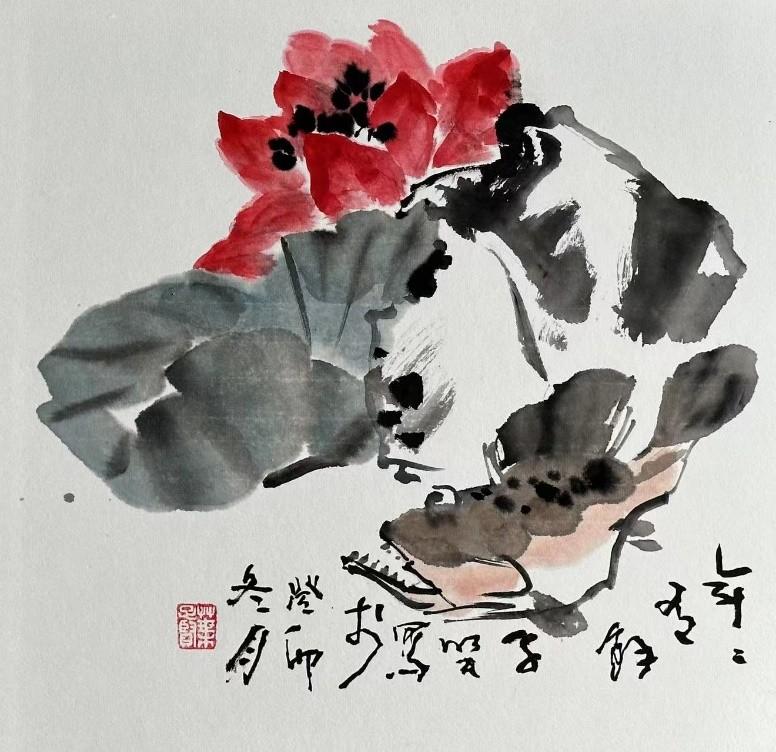 叶子贤的绘画艺术：用情至真、表意至善、造型至美(图4)