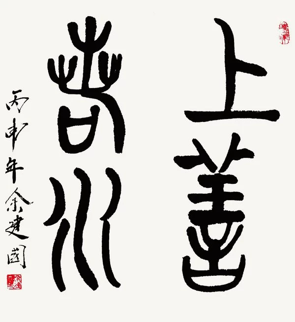 余建国书法作品欣赏(图6)