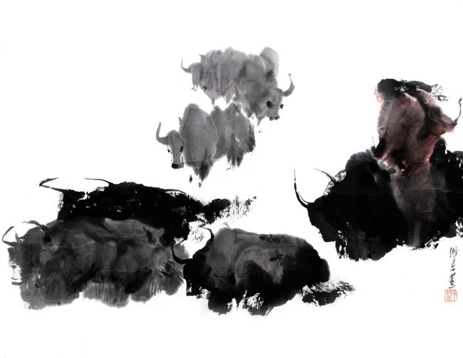 水墨酣畅,气韵生动——刘卫兵绘画作品欣赏(图6) 水墨酣畅,气韵生动——刘卫兵绘画作品欣赏(图6)