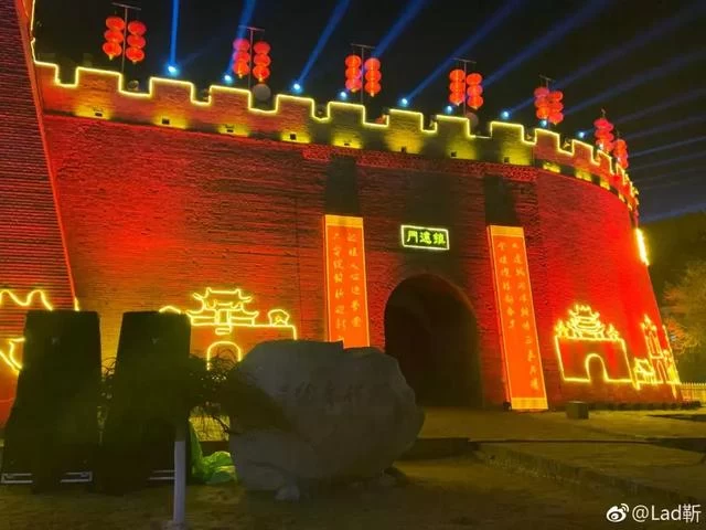 大美榆林除夕夜,惊艳!(图2) 大美榆林除夕夜,惊艳!(图2)