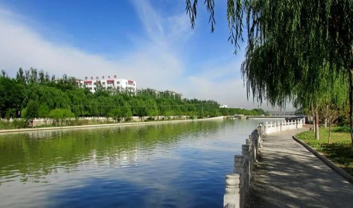 碧水为墨绘就榆林美丽生态画卷(图1) 碧水为墨绘就榆林美丽生态画卷(图1)