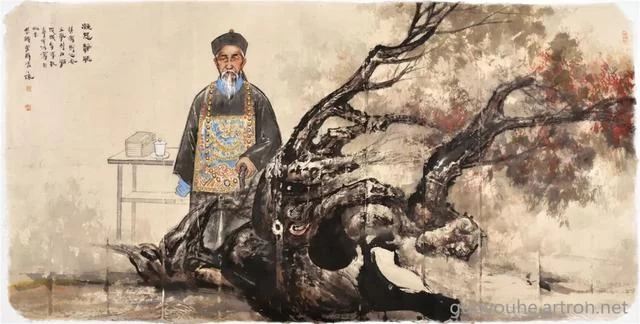 展讯|道,非常道——郭有河意写古人书画巡回展(图9) 展讯|道,非常道——郭有河意写古人书画巡回展(图9)