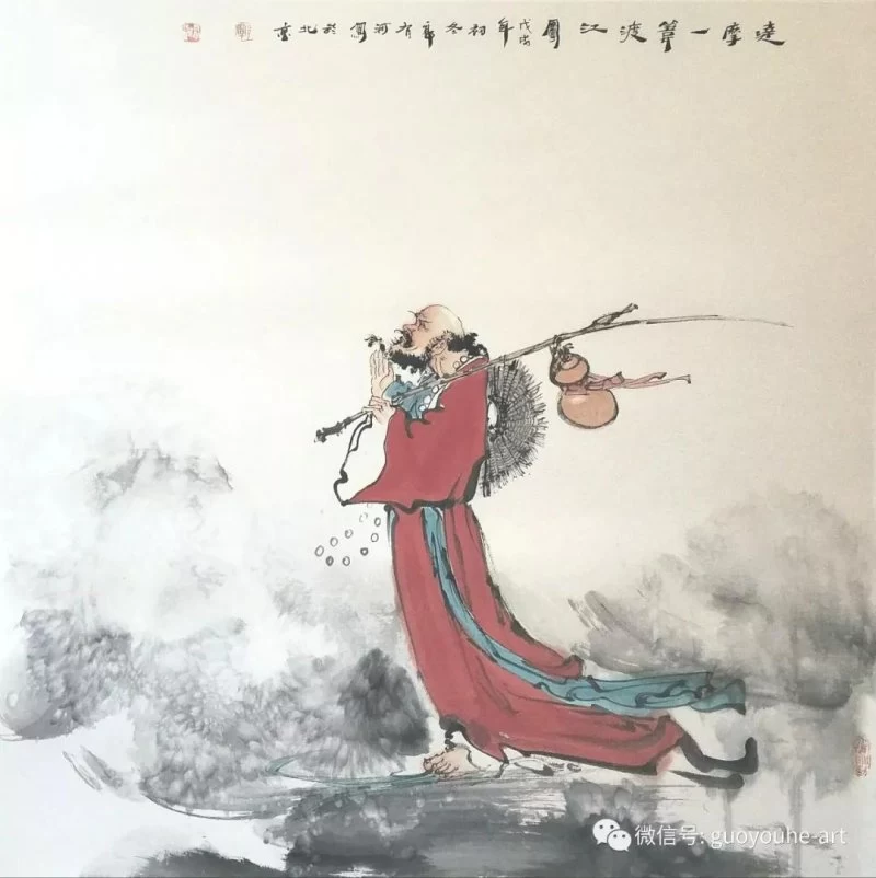 “道，非常道——郭俊廷（有河）意写古人书画巡回展”在珠海市博物馆开展(图13)