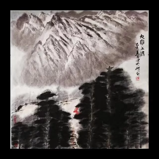 利刃开顽石 丹青著华章——丁辉辉的书画印(图7) 利刃开顽石 丹青著华章——丁辉辉的书画印(图7)