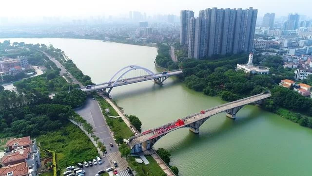 一座受到过《人民日报》称赞的东莞大桥(图5) 一座受到过《人民日报》称赞的东莞大桥(图5)