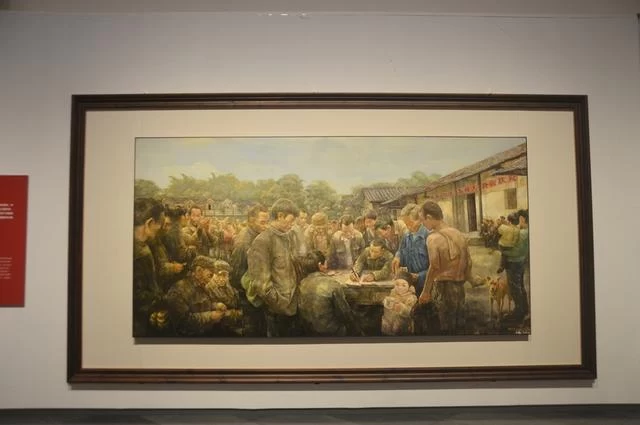 “人民叙事——庆祝新中国成立70周年东莞美术创作工程作品展”举行(图4) “人民叙事——庆祝新中国成立70周年东莞美术创作工程作品展”举行(图4)