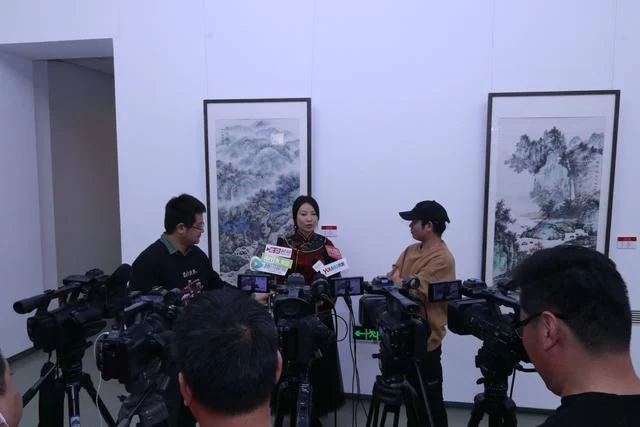 大美河山——李蝉羽山水画艺术展在中国国家画院美术馆举行(图10)