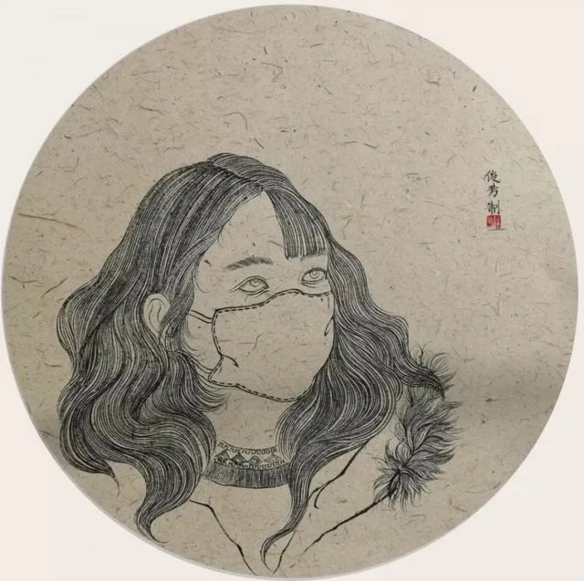 众志成城 抗击疫情丨中国美术家协会民族美术艺术委员会新疆美术家协会主题创作作品(十五)(图28) 众志成城 抗击疫情丨中国美术家协会民族美术艺术委员会新疆美术家协会主题创作作品(十五)(图28)