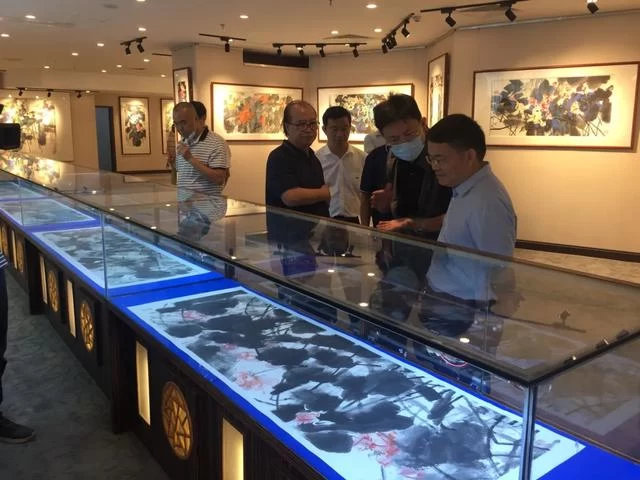东莞文化名家黄泽森美术工作室荷花馆在常平隐贤山庄正式启用(图10) 东莞文化名家黄泽森美术工作室荷花馆在常平隐贤山庄正式启用(图10)