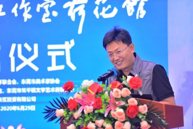 东莞文化名家黄泽森美术工作室荷花馆在常平隐贤山庄正式启用(图7) 东莞文化名家黄泽森美术工作室荷花馆在常平隐贤山庄正式启用(图7)