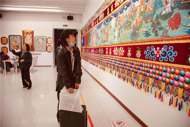 《黄河源头民族瑰宝 扎西热贡唐卡艺术》在京首展引轰动(图6)