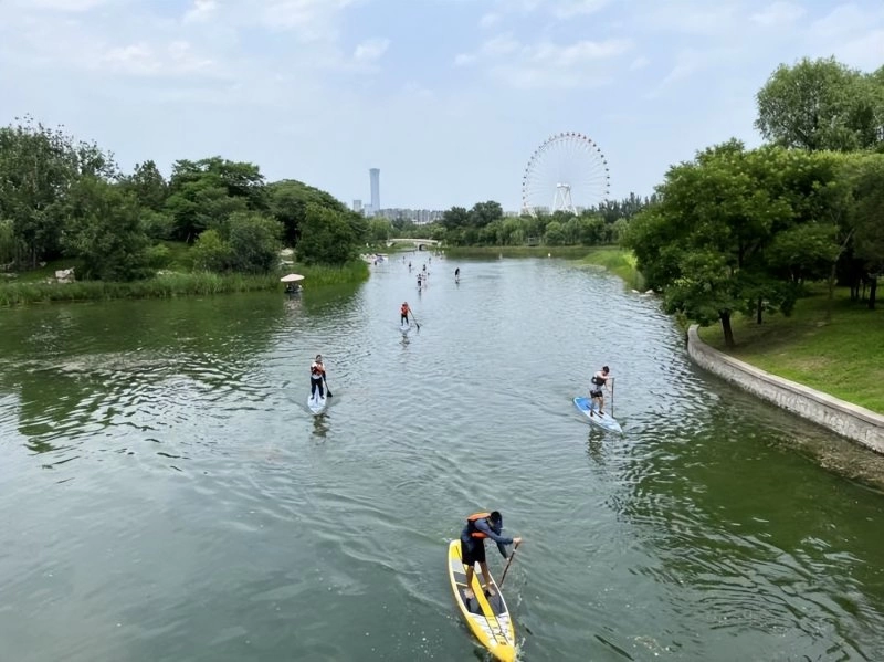浆板运动持续升温,2022桨板国家级教练员培训班(北京站)于龙潭中湖公园圆满结束(图3) 浆板运动持续升温,2022桨板国家级教练员培训班(北京站)于龙潭中湖公园圆满结束(图3)