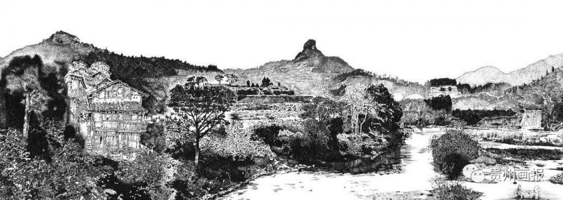 【画报人物志】李光映：30米长卷绘铜仁风景(图2)
