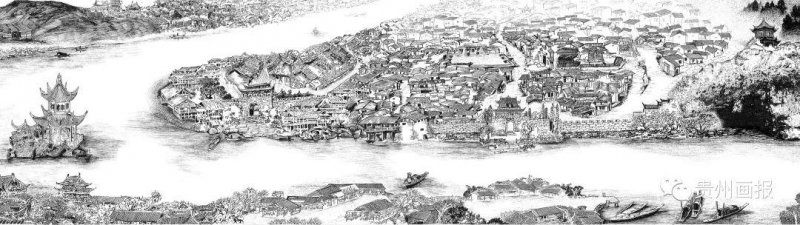 【画报人物志】李光映：30米长卷绘铜仁风景(图8)