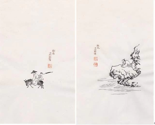 中国国家版本馆收藏杭州十竹斋水印木刻版画仪式在中央总馆文华堂举行(图4) 中国国家版本馆收藏杭州十竹斋水印木刻版画仪式在中央总馆文华堂举行(图4)