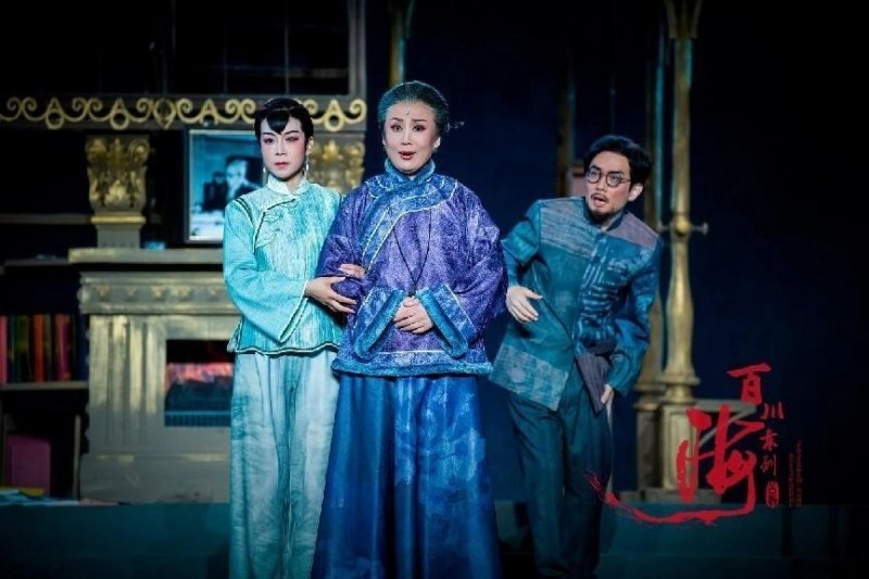 青岛演艺集团歌舞剧院《百川东到海》成功首演(图3) 青岛演艺集团歌舞剧院《百川东到海》成功首演(图3)