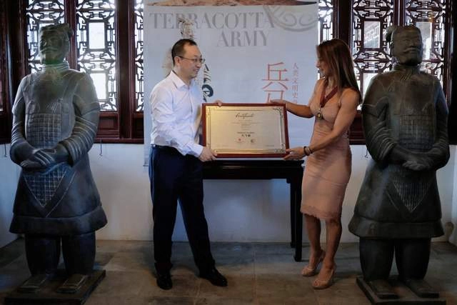 展现千年古都文化自信 西安扩大国际交流朋友圈(图5) 展现千年古都文化自信 西安扩大国际交流朋友圈(图5)