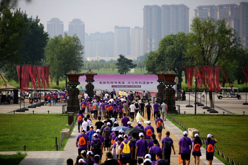 2023年全国大学生跨校训练营在汉长安城未央宫国家遗址公园启动(图2)