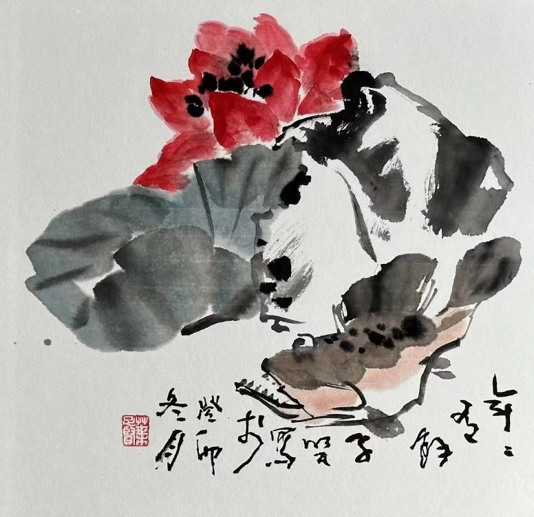 叶子贤的绘画艺术:用情至真、表意至善、造型至美(图4) 叶子贤的绘画艺术:用情至真、表意至善、造型至美(图4)