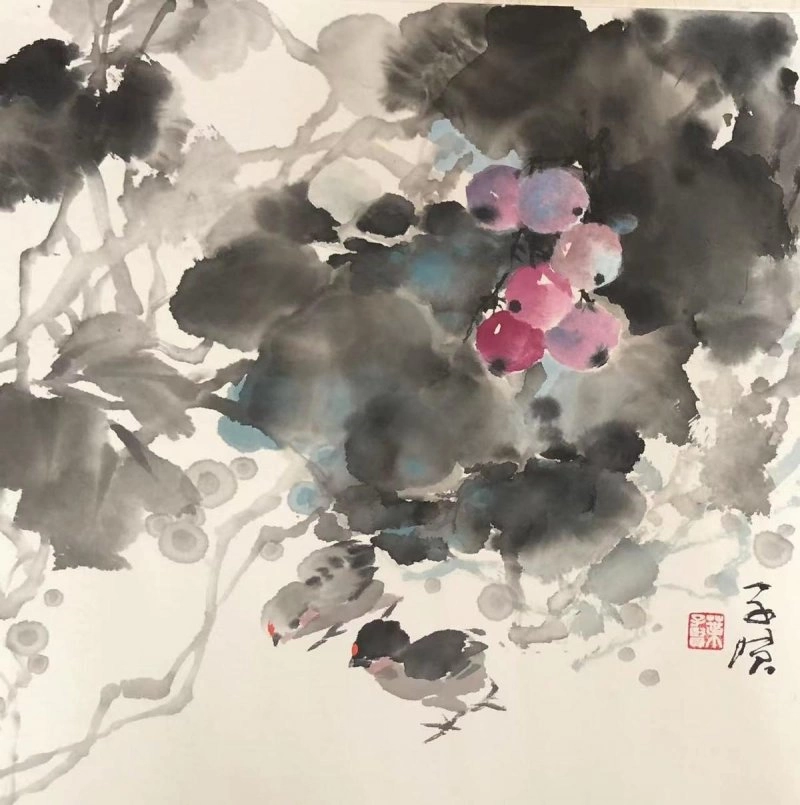 叶子贤的绘画艺术:用情至真、表意至善、造型至美(图5) 叶子贤的绘画艺术:用情至真、表意至善、造型至美(图5)