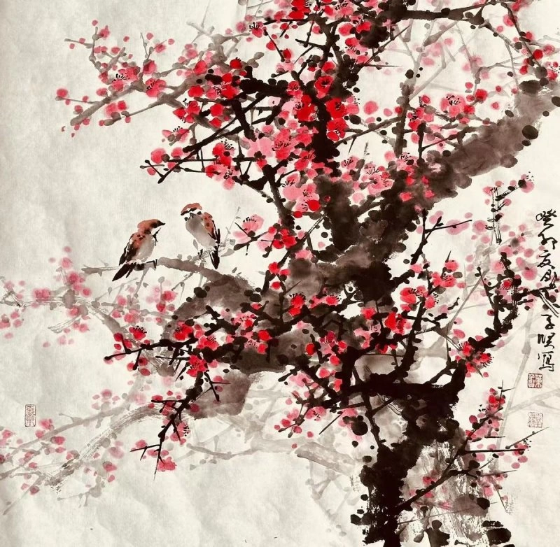 叶子贤的绘画艺术:用情至真、表意至善、造型至美(图7) 叶子贤的绘画艺术:用情至真、表意至善、造型至美(图7)
