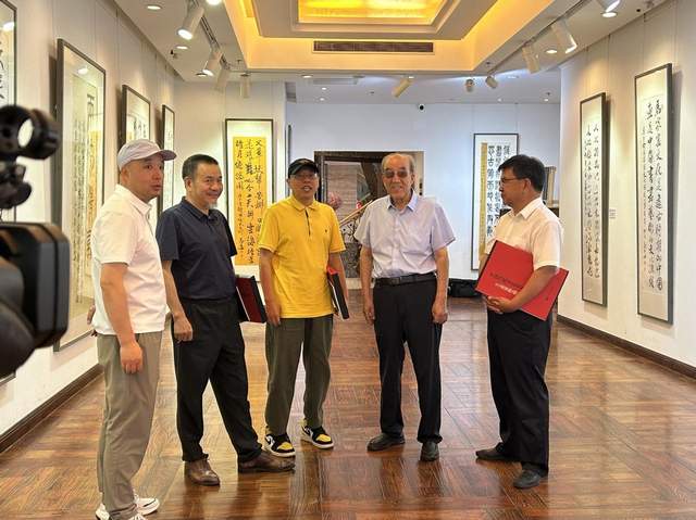 “心旅马家窑——五湖散翁王志安书法展”在京开幕(图18)