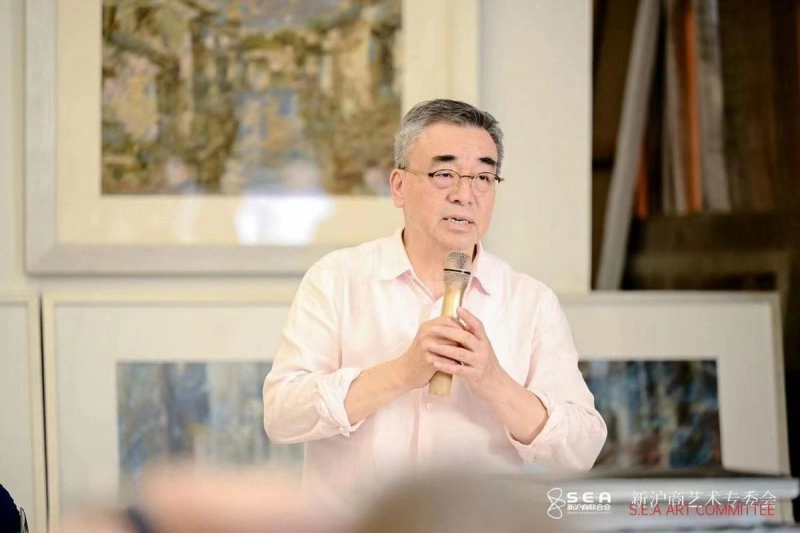 新沪商艺术专委会打造重磅IP “走进大师工作室”首期对话著名画家陈逸鸣(图2) 新沪商艺术专委会打造重磅IP “走进大师工作室”首期对话著名画家陈逸鸣(图2)