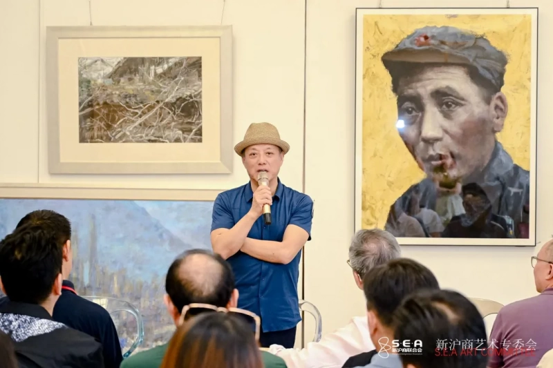新沪商艺术专委会打造重磅IP “走进大师工作室”首期对话著名画家陈逸鸣(图3) 新沪商艺术专委会打造重磅IP “走进大师工作室”首期对话著名画家陈逸鸣(图3)