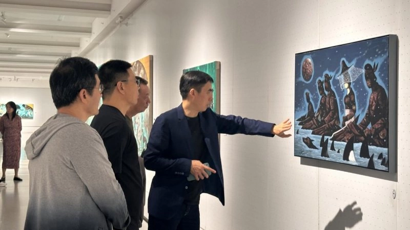 唐风·向度——徐松波油画展在山西摩诘美术馆开展