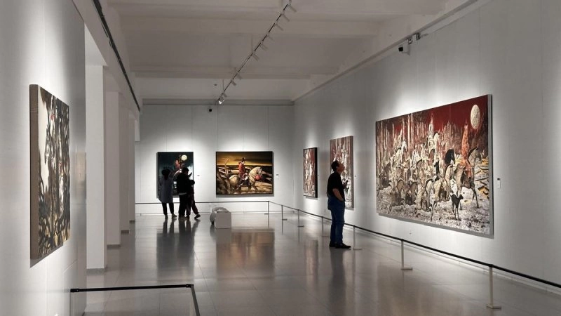 唐风·向度——徐松波油画展在山西摩诘美术馆开展(图2) 唐风·向度——徐松波油画展在山西摩诘美术馆开展(图2)