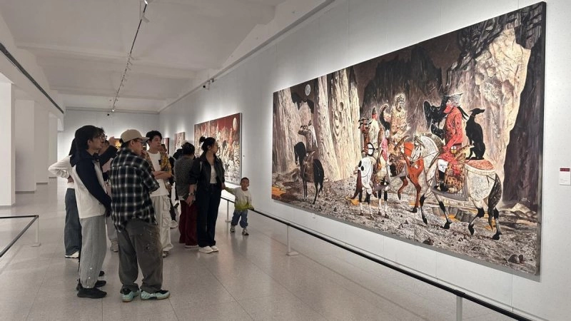 唐风·向度——徐松波油画展在山西摩诘美术馆开展(图6) 唐风·向度——徐松波油画展在山西摩诘美术馆开展(图6)