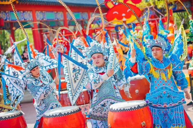 太原方特晋韵华彩节“文化味儿”十足(图4) 太原方特晋韵华彩节“文化味儿”十足(图4)
