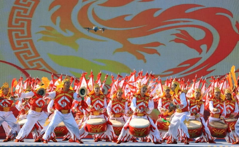 约2.4万场次!“2024年全国国庆文化和旅游消费月”在陕西启动(图2) 超3600项约2.4万场次!“2024年全国国庆文化和旅游消费月”在陕西启动(图2)