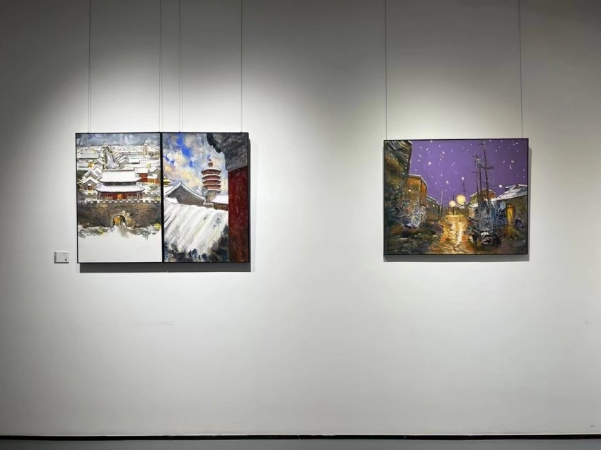 “移山——孟新宇油画作品展”在商丘工学院美术馆举行(图3) “移山——孟新宇油画作品展”在商丘工学院美术馆举行(图3)