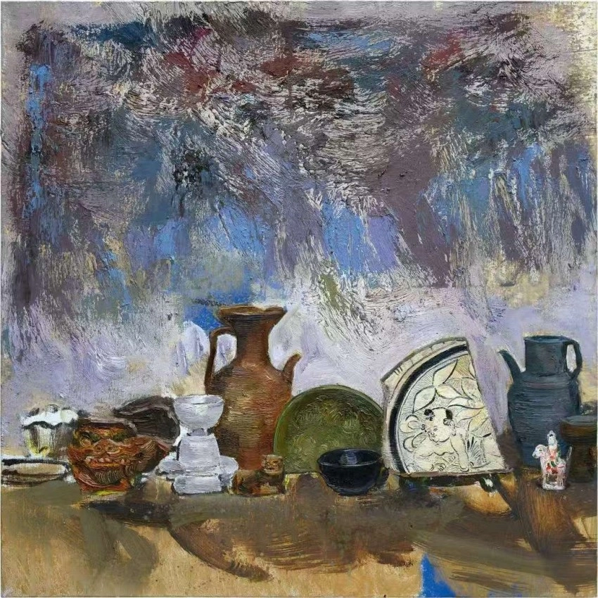 “移山——孟新宇油画作品展”在商丘工学院美术馆举行(图9) “移山——孟新宇油画作品展”在商丘工学院美术馆举行(图9)