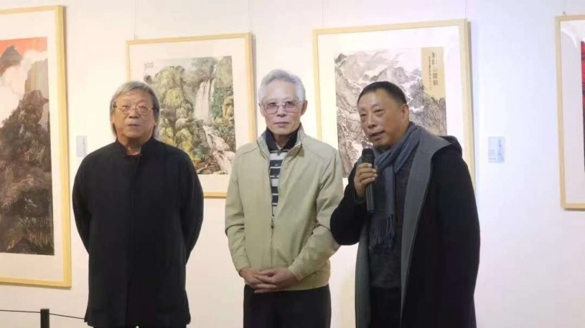 北京紫竹院 |“心筑江山——徐胜利、赵青仲、陈溪峋山水画展”(图3) 北京紫竹院 |“心筑江山——徐胜利、赵青仲、陈溪峋山水画展”(图3)