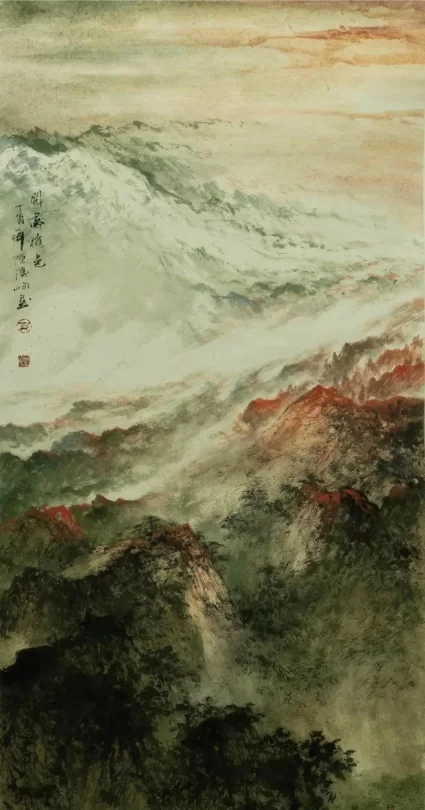 北京紫竹院 |“心筑江山——徐胜利、赵青仲、陈溪峋山水画展”(图13) 北京紫竹院 |“心筑江山——徐胜利、赵青仲、陈溪峋山水画展”(图13)
