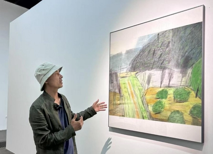 “墨焰——班舒阳水墨作品展”春季艺术绽放(图6) “墨焰——班舒阳水墨作品展”春季艺术绽放(图6)