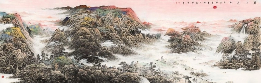庆祝建党104周年——杨留义城市山水画作品展在京举办(图15) 庆祝建党104周年——杨留义城市山水画作品展在京举办(图15)