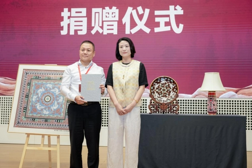 常沙娜作品捐赠仪式在苏州博物馆圆满举行(图5) 常沙娜作品捐赠仪式在苏州博物馆圆满举行(图5)
