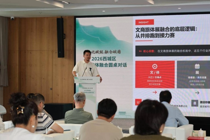 文化赋能聚合力 融合破圈启新篇——2026西城区文商旅体融合圆桌对话成功举办(图3) 文化赋能聚合力 融合破圈启新篇——2026西城区文商旅体融合圆桌对话成功举办(图3)