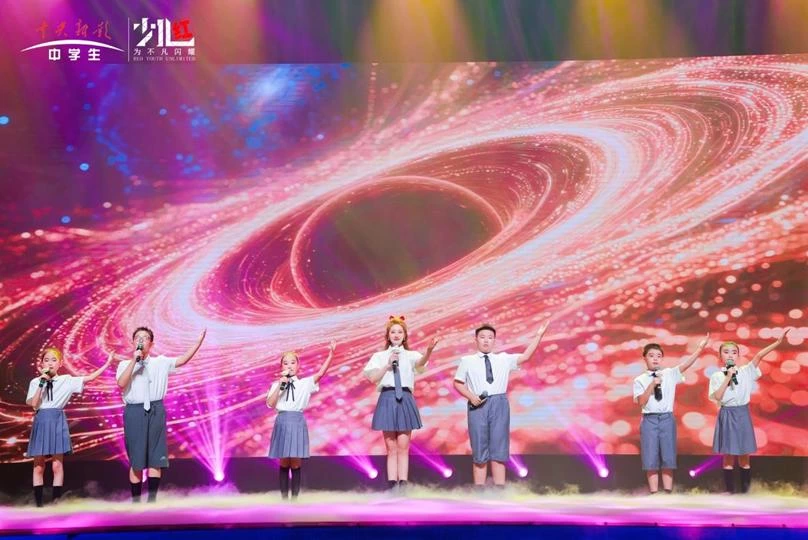 2026中央新影中学生频道《少儿红》国际艺术盛典临沂录制圆满收官(图5) 2026中央新影中学生频道《少儿红》国际艺术盛典临沂录制圆满收官(图5)