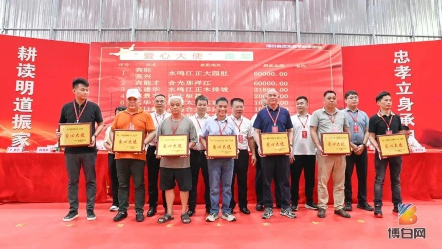 开局即无敌!汇聚68万善款、新科北大博士等199人获奖!首届博白须无奖学大会成功举办(图49) 开局即无敌!汇聚68万善款、新科北大博士等199人获奖!首届博白须无奖学大会成功举办(图49)