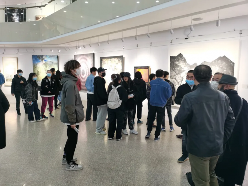 国家艺术基金2019年度传播交流推广资助项目《周而复始——综合材料绘画学术邀请展》（西安站）拉开帷幕(图14)