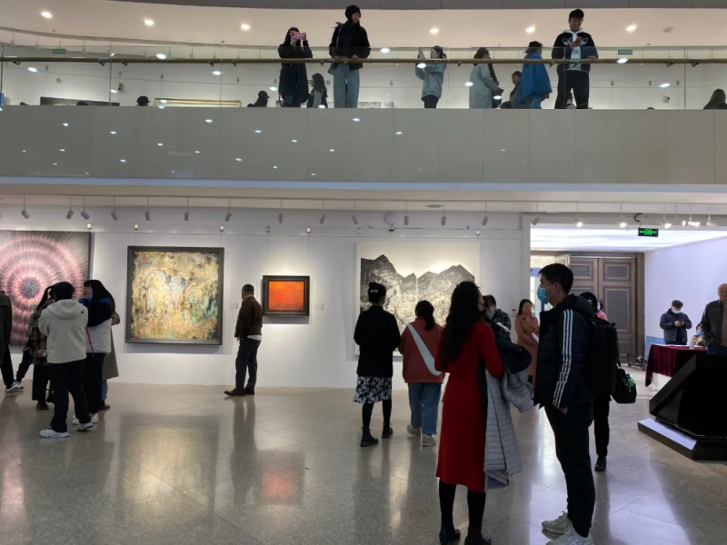 国家艺术基金2019年度传播交流推广资助项目《周而复始——综合材料绘画学术邀请展》（西安站）拉开帷幕(图12)