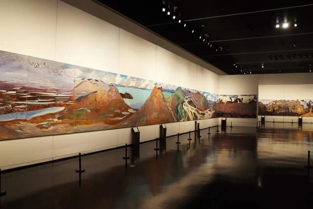 郑州美术馆“黄河文化美术专题邀请展”共话大河文脉(图3) 郑州美术馆“黄河文化美术专题邀请展”共话大河文脉(图3)