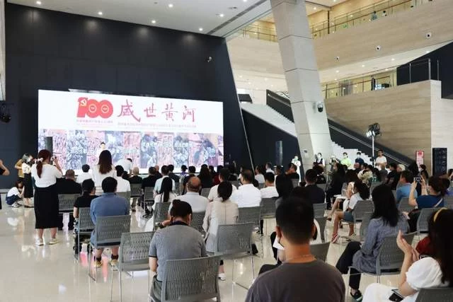 郑州美术馆“黄河文化美术专题邀请展”共话大河文脉(图1) 郑州美术馆“黄河文化美术专题邀请展”共话大河文脉(图1)