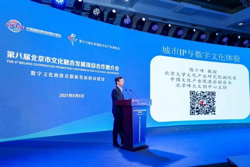 第八届北京市文化融合发展项目合作推介会成功举办(图5) 第八届北京市文化融合发展项目合作推介会成功举办(图5)
