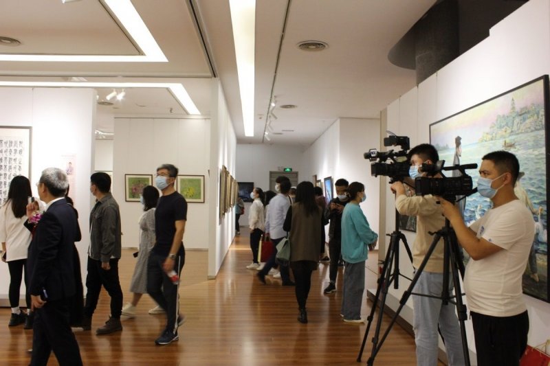 “聚焦经典 盛世丹青”——当代艺术名家邀请展在北京炎黄艺术馆举办(图7) “聚焦经典 盛世丹青”——当代艺术名家邀请展在北京炎黄艺术馆举办(图7)