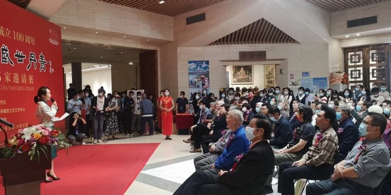 “聚焦经典 盛世丹青“——程松华书法作品展在北京炎黄艺术馆隆重展出(图2) “聚焦经典 盛世丹青“——程松华书法作品展在北京炎黄艺术馆隆重展出(图2)